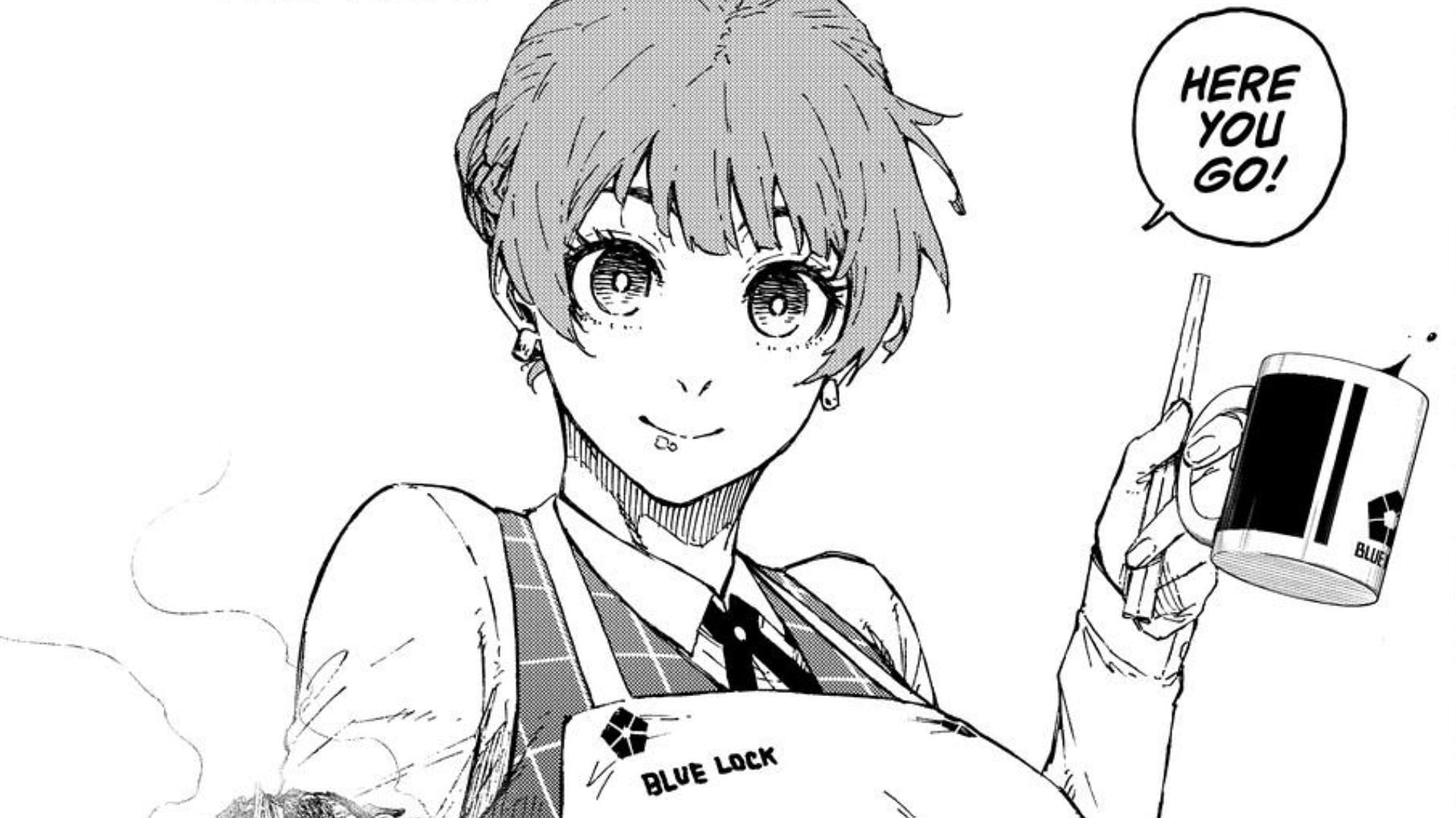 Anri Teieri as seen in Blue Lock manga (Image via Kodansha)